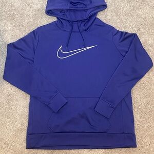 Nike Men's Royal Blue Pullover Hoodie